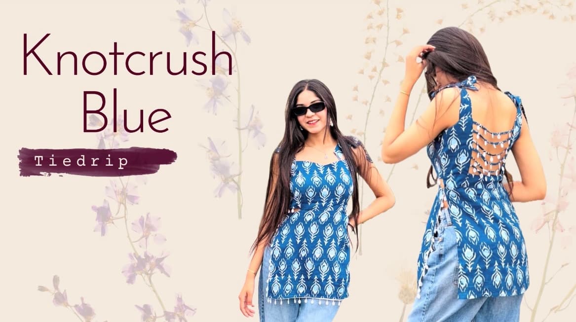 Knotcrush Blue - Tiedrip Edition